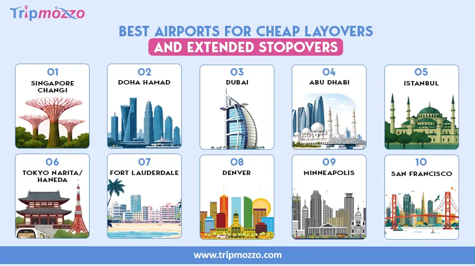Best Airports for Cheap Layovers and Extended Stopovers TripMozzo