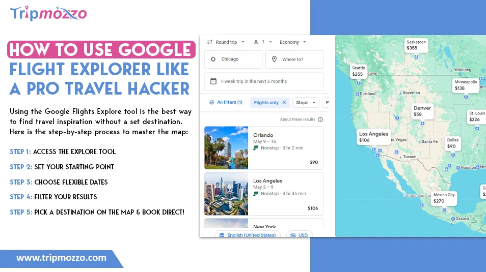 How to Use Google Flight Explorer Like a Pro Travel Hacker TripMozzo