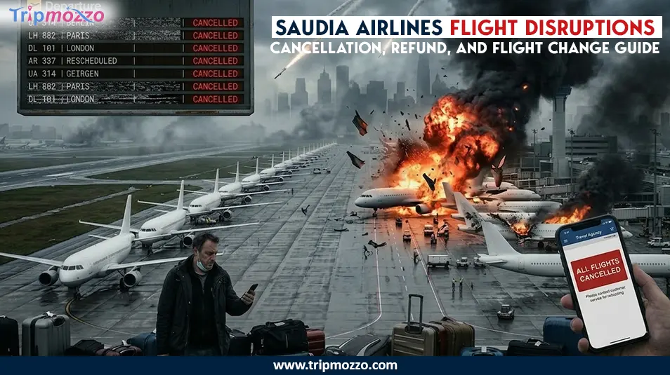 Saudia Airlines Flight Disruptions 2026: Cancellation, Refund, and Flight Change Guide TripMozzo
