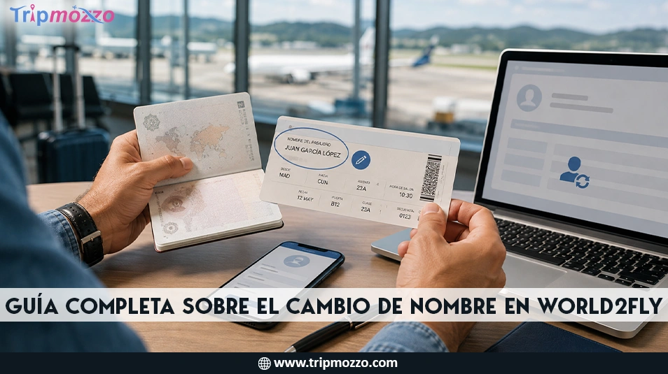 Guía Completa sobre el Cambio de Nombre en World2Fly TripMozzo
