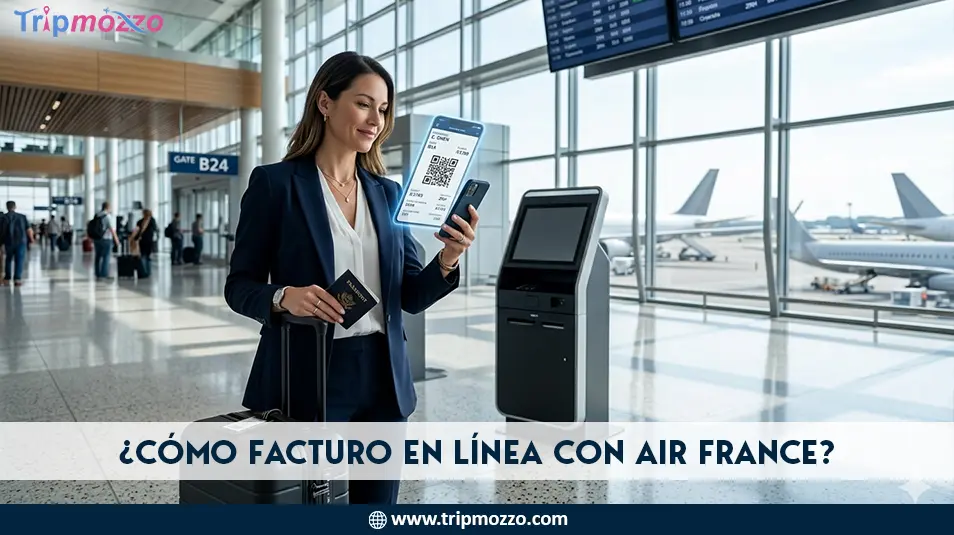 ¿Cómo facturo en línea con Air France? TripMozzo