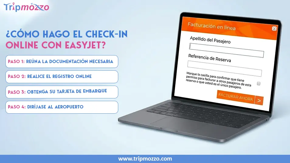 ¿Cómo hago el check-in online con EasyJet? TripMozzo