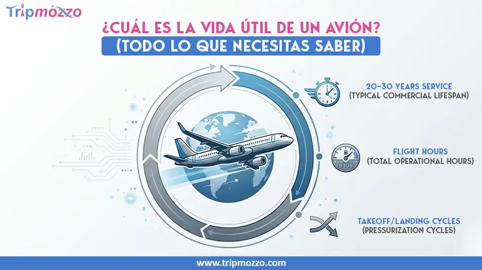 ¿Cuál es la vida útil de un avión? (Todo lo que necesitas saber) TripMozzo