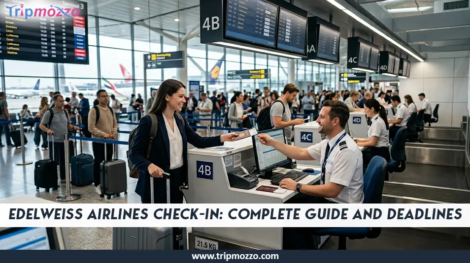 Edelweiss Airlines Check-in 2026: Guía Completa y Tiempos Límite TripMozzo