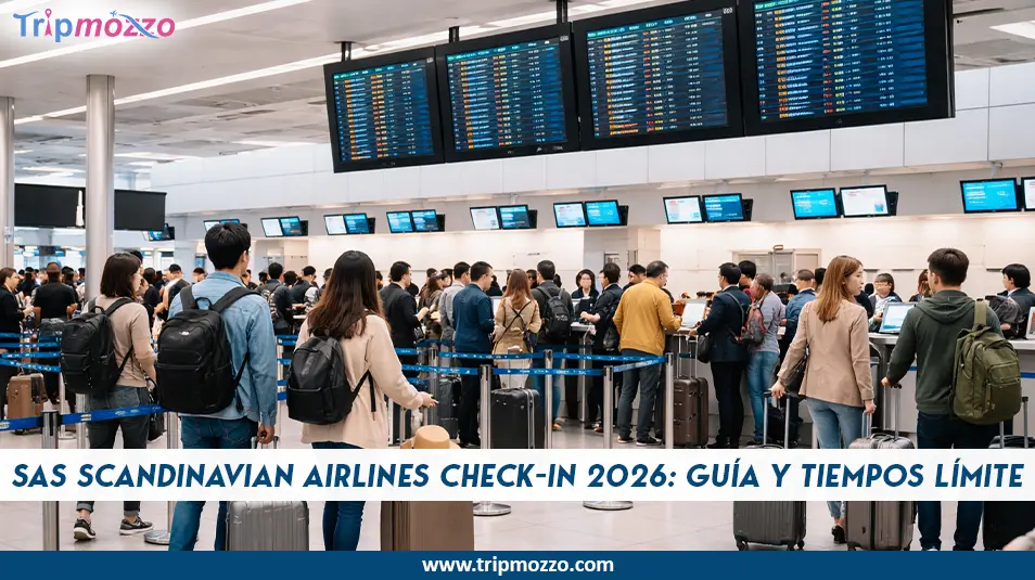 SAS Scandinavian Airlines Check-in 2026: Guía y Tiempos Límite TripMozzo