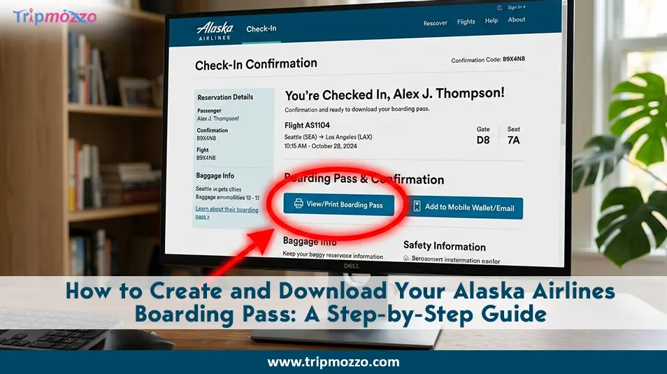 How to Create and Download Your Alaska Airlines Boarding Pass: A Step-by-Step Guide TripMozzo