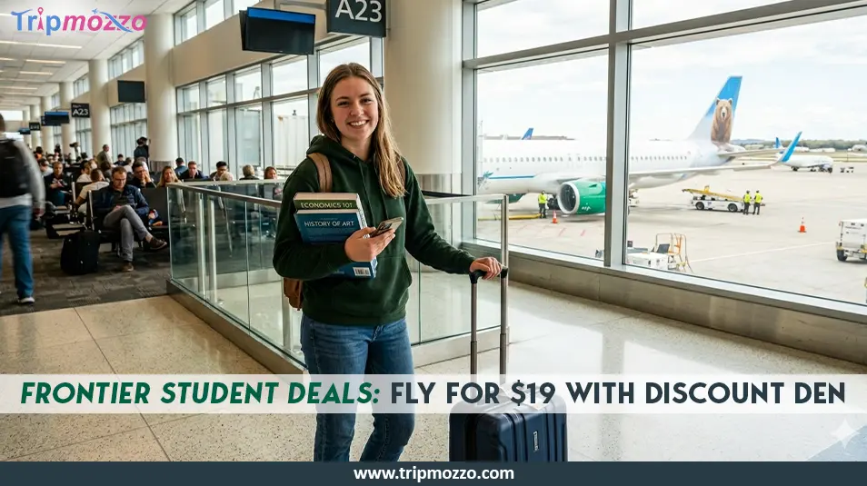 Frontier Student Deals 2026: Fly for $19 with Discount Den TripMozzo