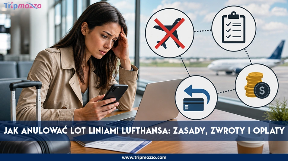 Jak anulować lot liniami Lufthansa: zasady, zwroty i opłaty TripMozzo