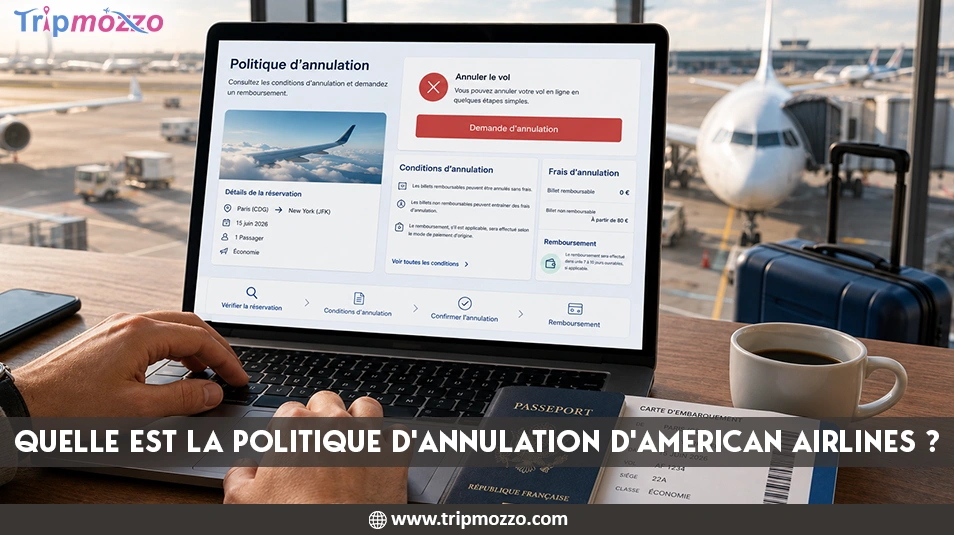 Quelle est la politique d'annulation d'American Airlines ?   TripMozzo