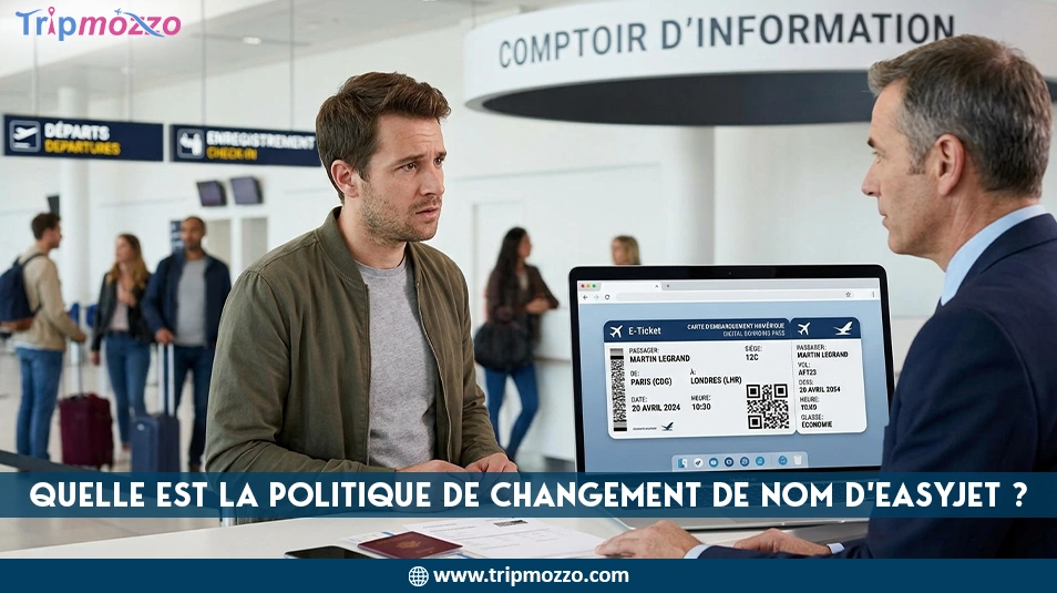 Quelle est la politique de changement de nom d’EasyJet ? TripMozzo