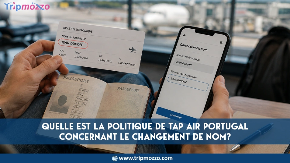 Quelle est la politique de TAP Air Portugal concernant le changement de nom? TripMozzo
