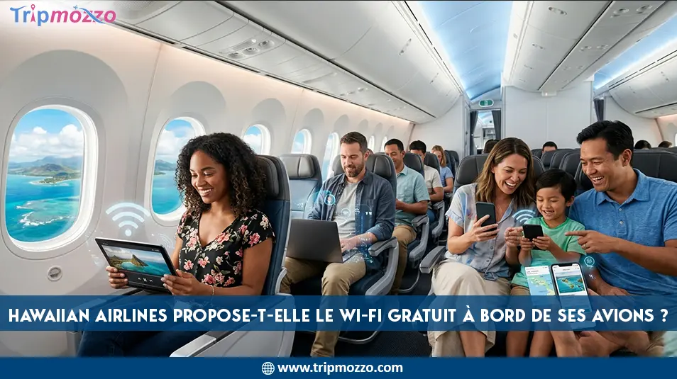 Hawaiian Airlines propose-t-elle le Wi-Fi gratuit à bord de ses avions ? TripMozzo