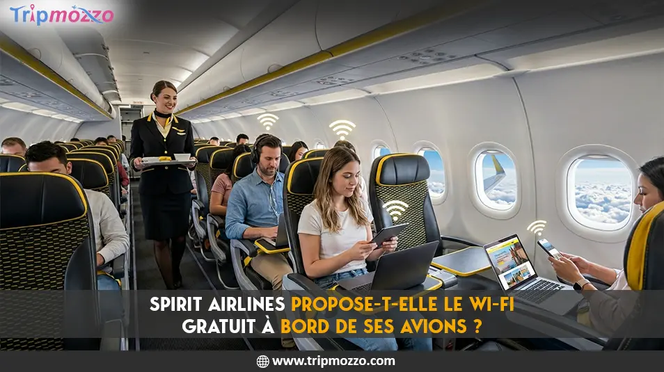 Spirit Airlines propose-t-elle le Wi-Fi gratuit à bord de ses avions ? TripMozzo
