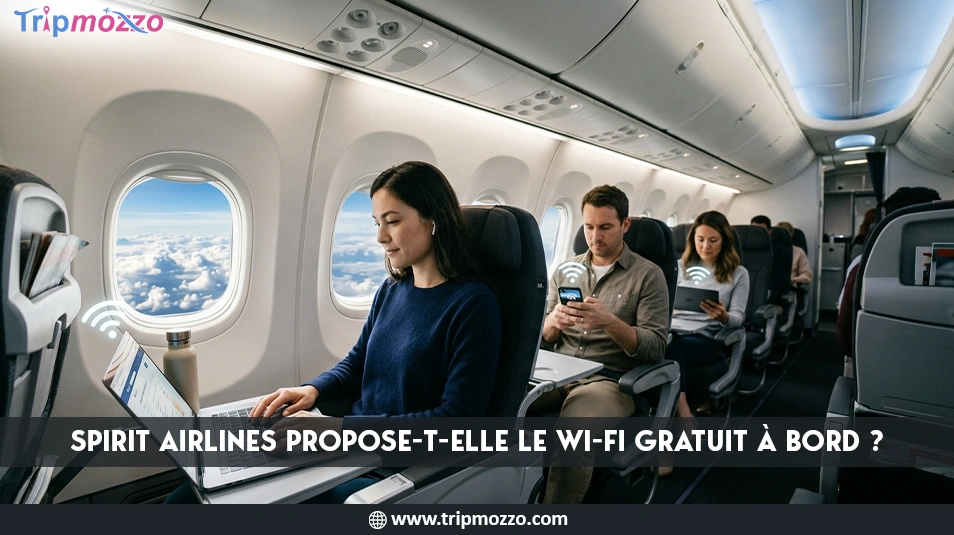 Spirit Airlines propose-t-elle le Wi-Fi gratuit à bord ?  TripMozzo