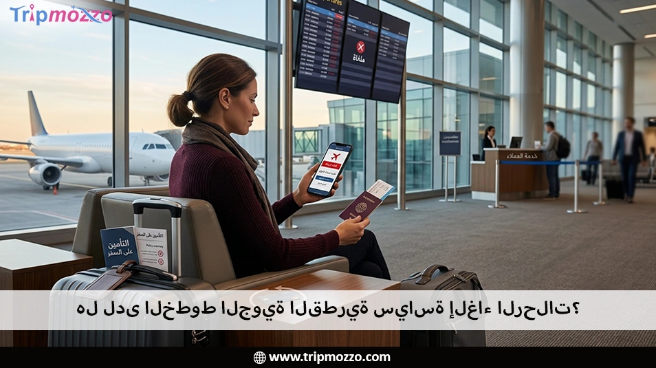 هل لدى الخطوط الجوية القطرية سياسة إلغاء الرحلات؟ TripMozzo
