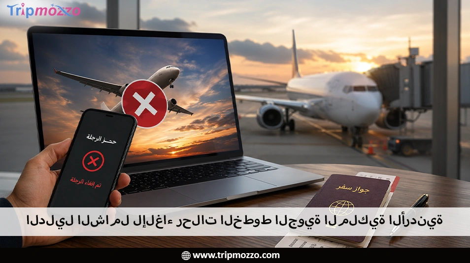 الدليل الشامل لإلغاء رحلات الخطوط الجوية الملكية الأردنية TripMozzo