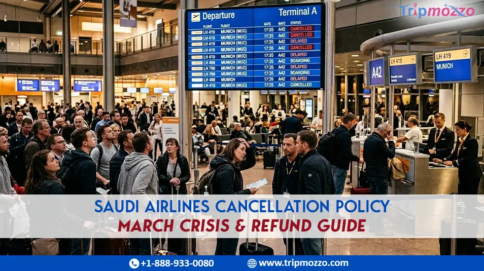 Saudi Airlines Cancellation Policy 2026: March Crisis & Refund Guide TripMozzo
