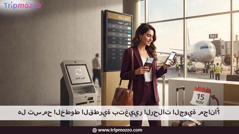 هل تسمح الخطوط القطرية بتغيير الرحلات الجوية مجاناً؟ TripMozzo