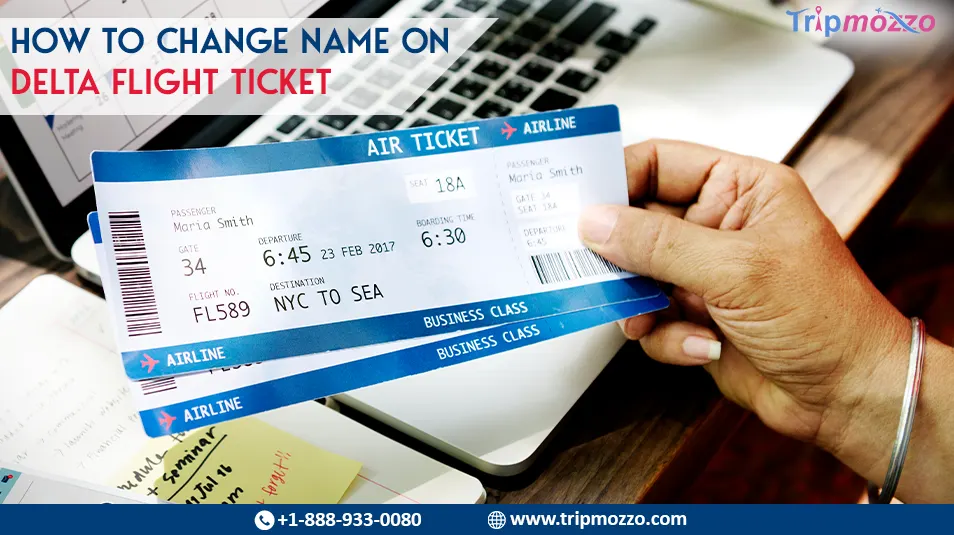 How to Change Name on Delta Flight Ticket TripMozzo