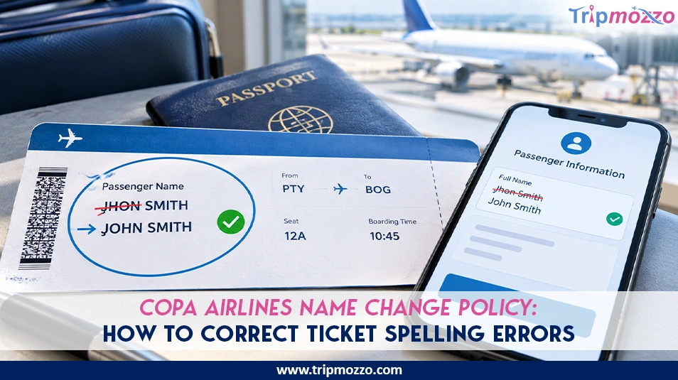 Copa Airlines Name Change Policy: How to Correct Ticket Spelling Errors TripMozzo