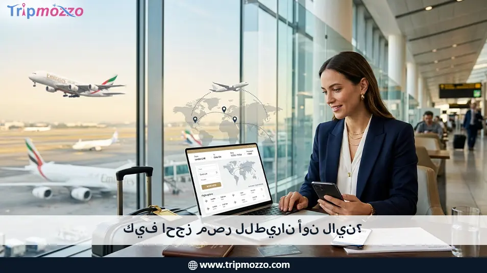 كيف احجز مصر للطيران أون لاين؟ TripMozzo