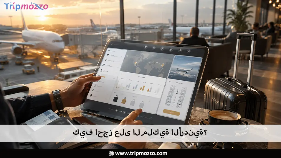 كيف احجز على الملكية الأردنية؟ TripMozzo